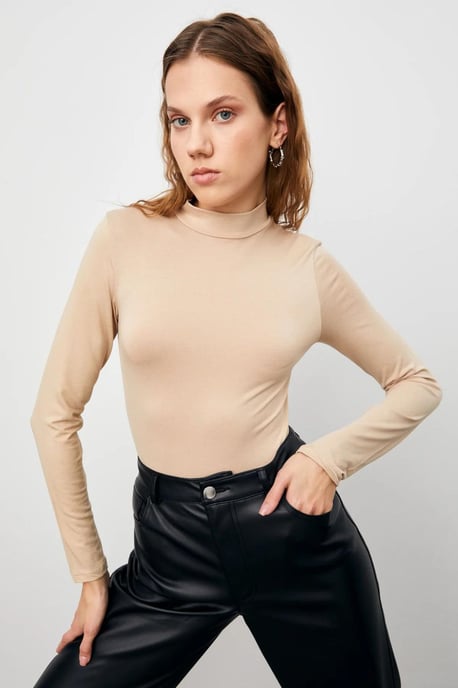 Bipantolon 3er-Pack Damen-Bodys mit Rollkragen und Slim Fit - Image 2