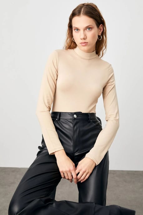 Bipantolon 3er-Pack Damen-Bodys mit Rollkragen und Slim Fit - Image 3