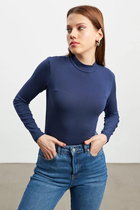 Bipantolon 3er-Pack Damen-Bodys mit Rollkragen und Slim Fit - Image 4