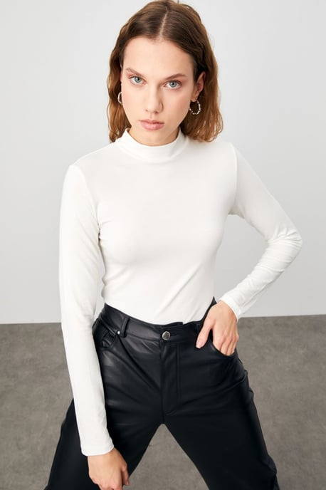 Bipantolon 3er-Pack Damen-Bodys mit Slim Fit und Rollkragen - Image 2