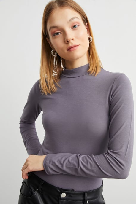 Bipantolon 3er-Pack Damen-Bodys mit Slim Fit und Rollkragen - Image 4