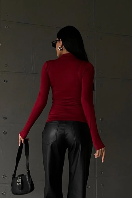 Bipantolon 3er-Pack Damen-Bodys mit schmalem Stehkragen und Slim Fit - Image 3
