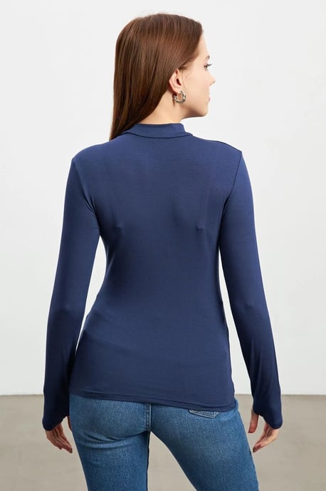 Bipantolon 3er-Pack Damen-Bodys mit schmalem Stehkragen und Slim Fit - Image 5