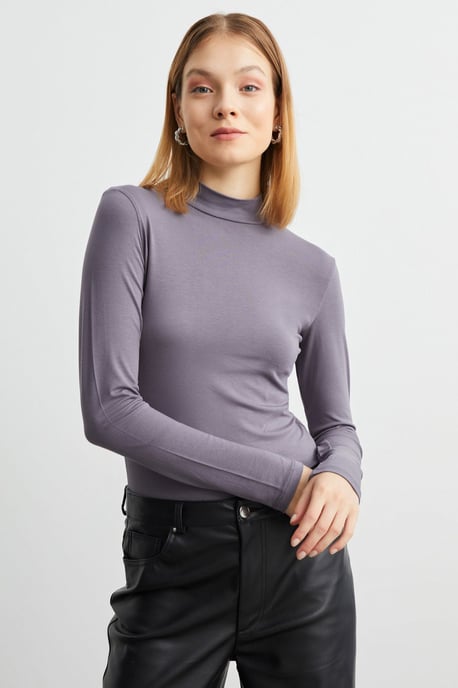 Bipantolon 4er-Pack Damen-Bodys mit Rollkragen und Slim Fit - Image 5