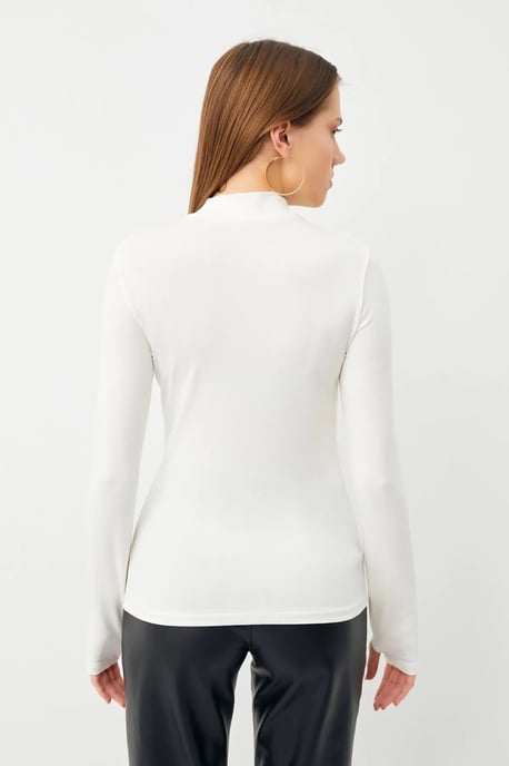 Bipantolon Damen 3er-Pack Bodys mit Slim Fit und halbem Rollkragen - Image 4