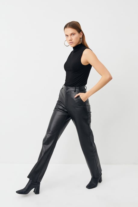 Bipantolon Damen 2er-Pack ärmellose Bodys mit halbem Rollkragen - Image 5
