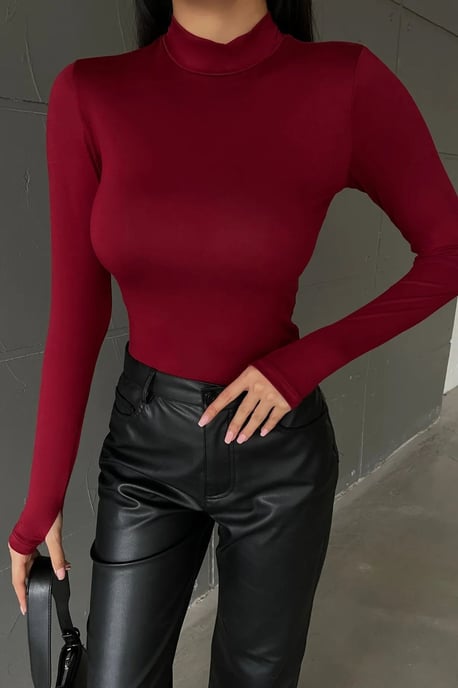 Bipantolon 3er-Pack Damen-Bodys mit Slim Fit und halbem Rollkragen - Image 5