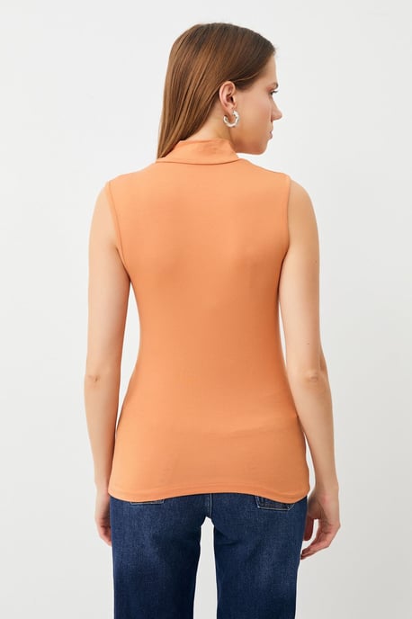 Bipantolon Damen 2er-Pack ärmellose Bodys mit halbem Rollkragen - Image 4
