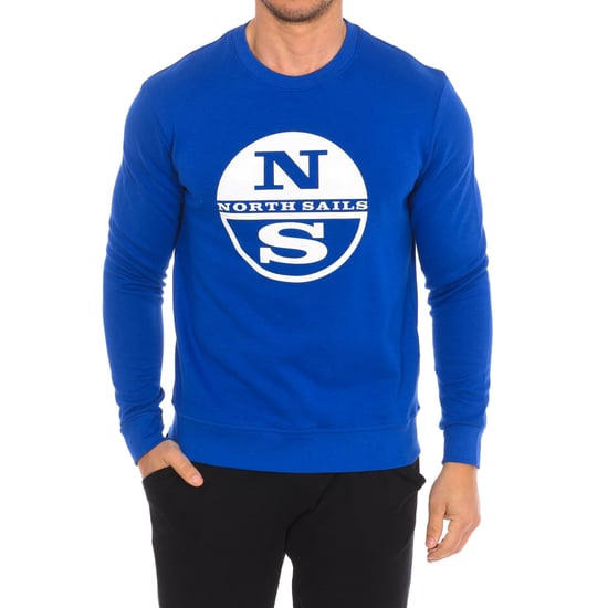 Langärmeliges Sweatshirt mit Rundhalsausschnitt 9024130 Herren - Image 1