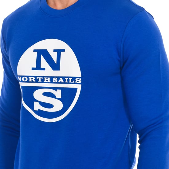 Langärmeliges Sweatshirt mit Rundhalsausschnitt 9024130 Herren - Image 2