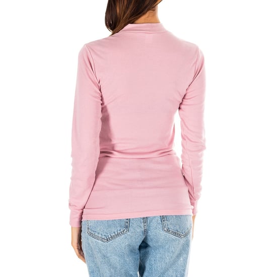 Langärmeliges T-Shirt mit halbhohem Kragen 1625-M Damen - Image 3