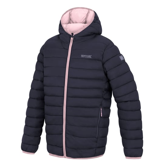Regatta - "Marizion" Steppjacke mit Kapuze für Kinder (Marine/Puderlila) - Image 4