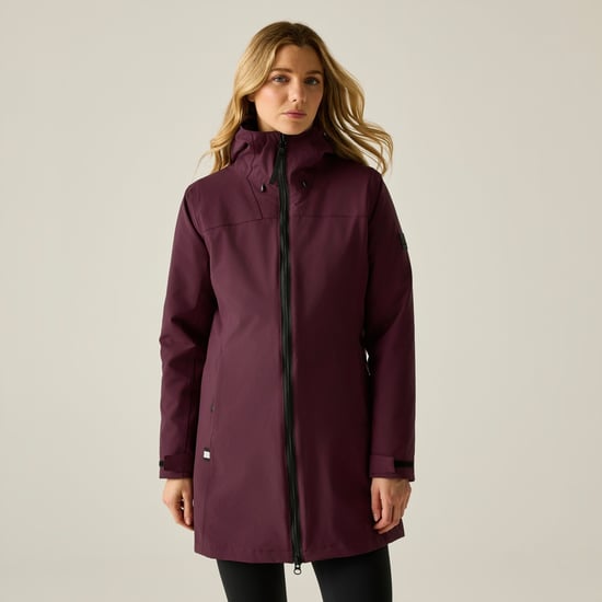 Regatta - "Denbury" Jacke für Damen, 3 in 1 (Feige/Puderlila) - Image 3