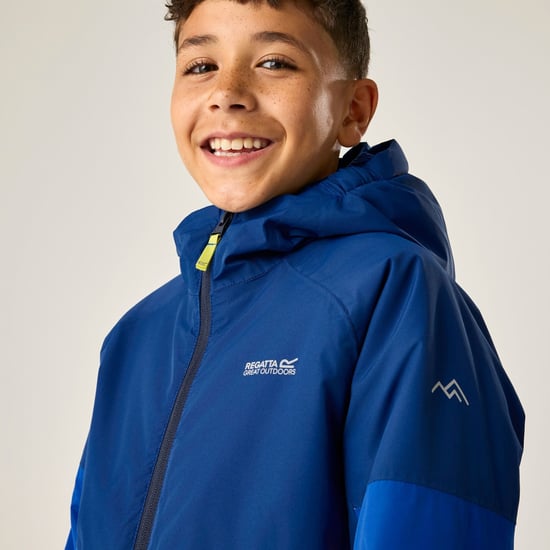 Regatta - "Hillain" Jacke, wasserfest für Kinder, Gepolstert (Aviatorblau/Königsblau) - Image 4