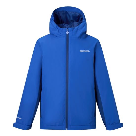 Regatta - "Hurdle" Jacke, wasserfest für Kinder, Isoliert (Königsblau/Aviatorblau) - Image 1