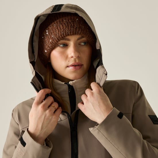 Regatta - "Denbury" Jacke für Damen, 3 in 1 (Mokka/Helles Vanillegelb) - Image 5