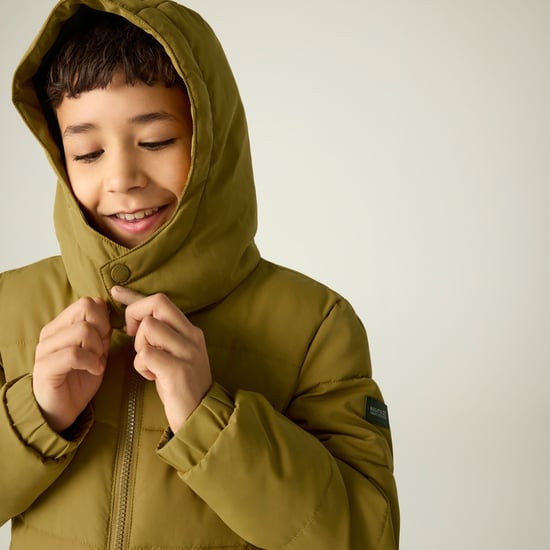 Regatta - "Rover" Steppjacke für Kinder (Holzbraun/Dunkel-Khaki) - Image 5