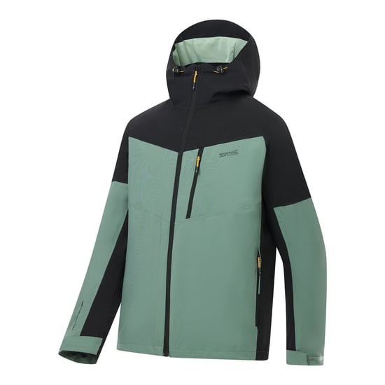 Regatta - "Wentwood" Jacke für Herren (Dunkelwaldgrün/Schwarz) - Image 4