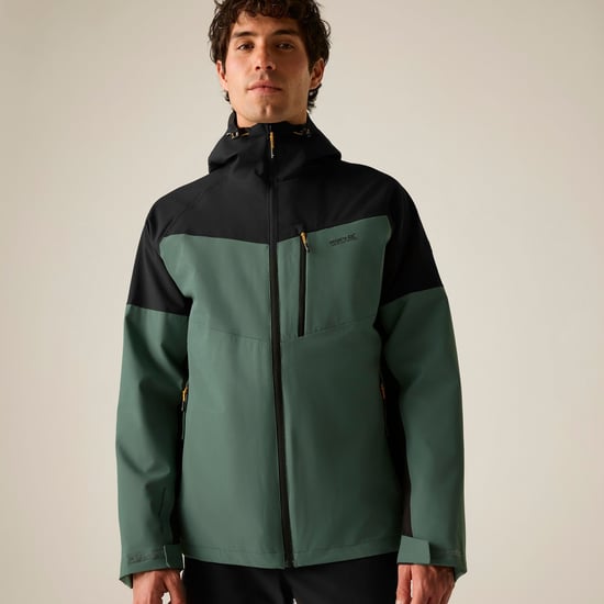 Regatta - "Wentwood" Jacke für Herren (Dunkelwaldgrün/Schwarz) - Image 6