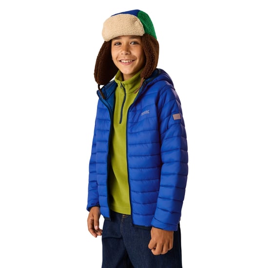 Regatta - "Marizion" Steppjacke mit Kapuze für Kinder (Königsblau/Aviatorblau) - Image 2