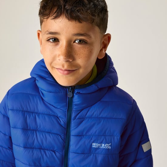 Regatta - "Marizion" Steppjacke mit Kapuze für Kinder (Königsblau/Aviatorblau) - Image 4