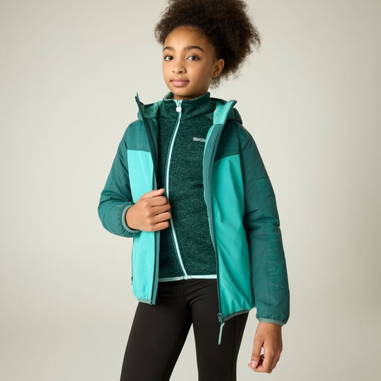 Regatta - "Illuma" Isolier-Jacke für Kinder, Wasserfest (Mediterranea/Türkis) - Image 1