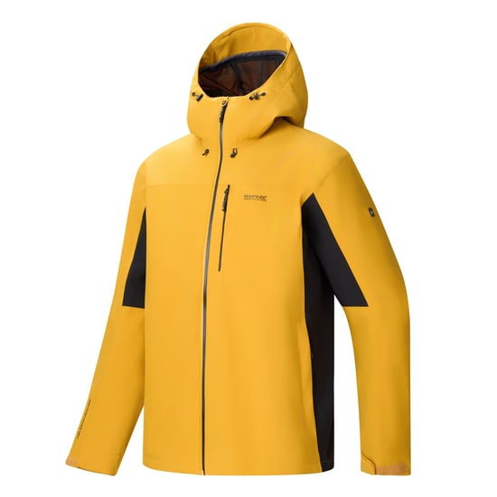 Regatta - "Birchdale II" Jacke, wasserfest für Herren (Senfgelb/Schwarz) - Image 3