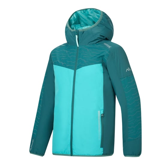 Regatta - "Illuma" Isolier-Jacke für Kinder, Wasserfest (Mediterranea/Türkis) - Image 4
