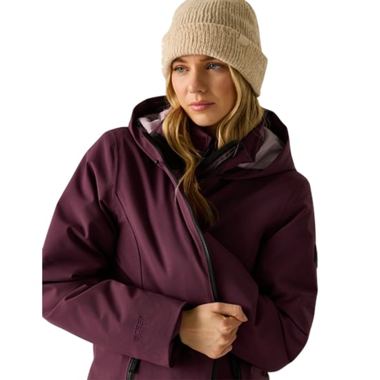 Regatta - "Marron" Isolier-Jacke für Damen, Wasserfest (Feige/Puderlila) - Image 4