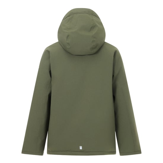 Regatta - "Hillain" Jacke, wasserfest für Kinder, Gepolstert (Dunkel-Khaki/Rooibos Tee) - Image 3