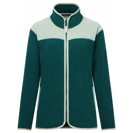 Regatta - "Frankie" Fleecejacke für Damen, Durchgehender Reißverschluss, Teddyfleece (Kiefer-Grün/Gletscher) - Image 2