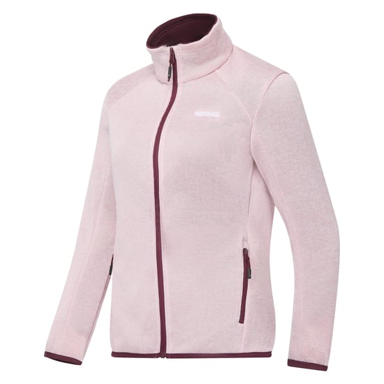 Regatta - "Newhill" Fleecejacke für Damen, Durchgehender Reißverschluss (Rosa Nebel/Feige) - Image 3