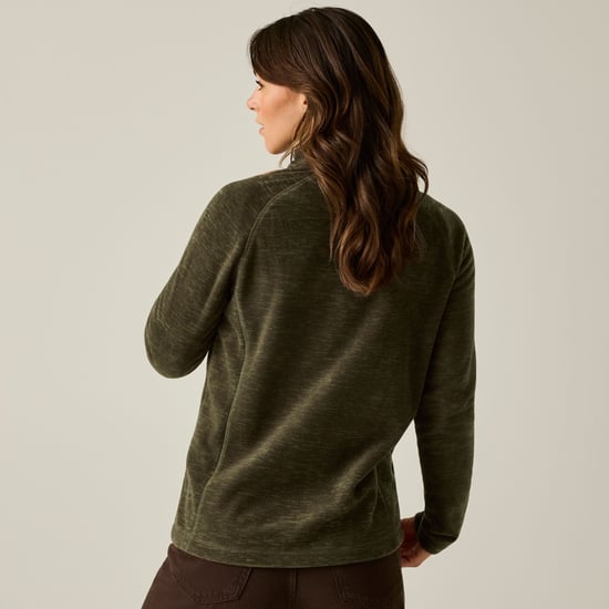 Regatta - "Mayse" Fleecejacke für Damen, Durchgehender Reißverschluss (Rindengrün) - Image 6