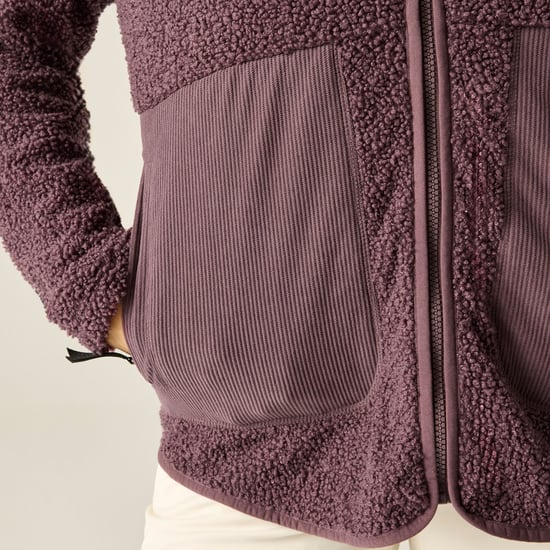 Dare 2B - "Zephyr" Fleecejacke für Damen, Teddyfleece (Huckleberry) - Image 4