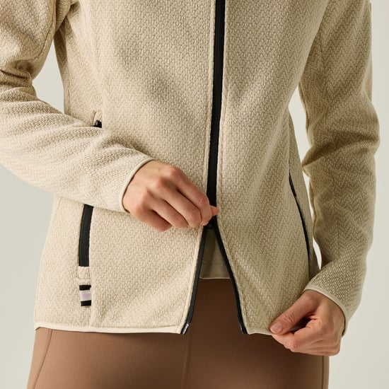 Regatta - "Elzie" Fleecejacke für Damen (Helles Vanillegelb/Mondstrahl) - Image 6
