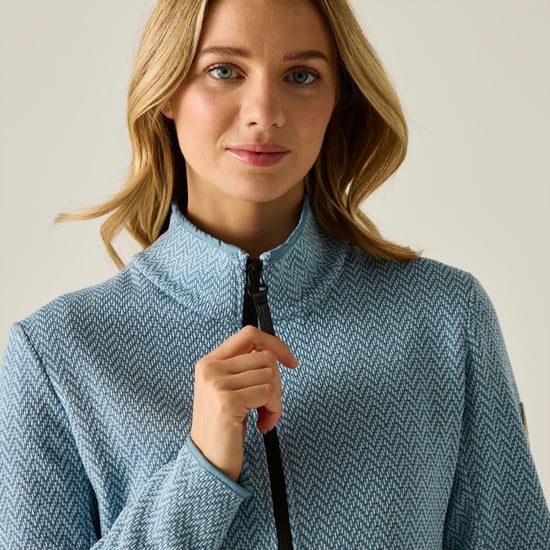 Regatta - "Elzie" Fleecejacke für Damen (Blau/Luftweg) - Image 4