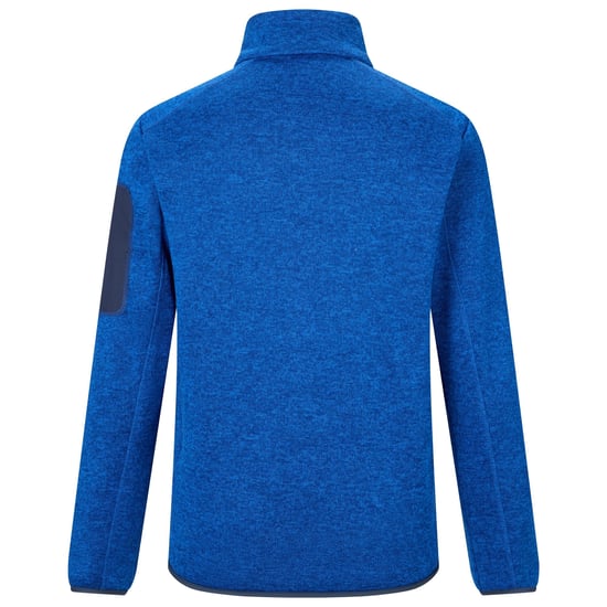 Regatta - "Newhill" Fleecejacke für Herren, Durchgehender Reißverschluss, meliert (Königsblau/Wilde Limette) - Image 3