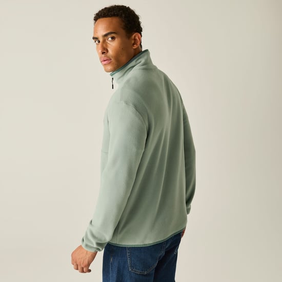 Regatta - "Frankie" Fleecejacke für Herren, Durchgehender Reißverschluss (Gletschergrün/Dunkelwaldgrün) - Image 1