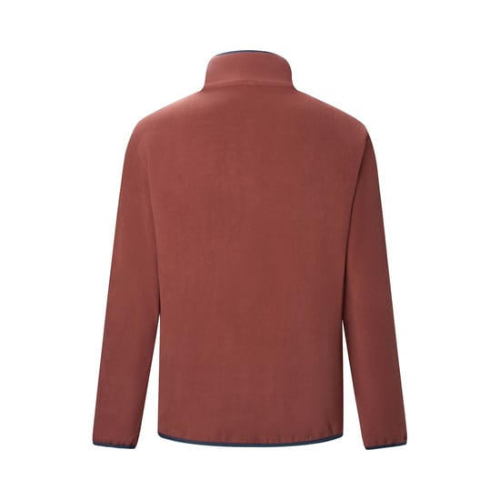 Regatta - "Frankie" Fleece-Oberteil für Herren, mit halbem Reißverschluss (dunkele Kirsche/Marine) - Image 2