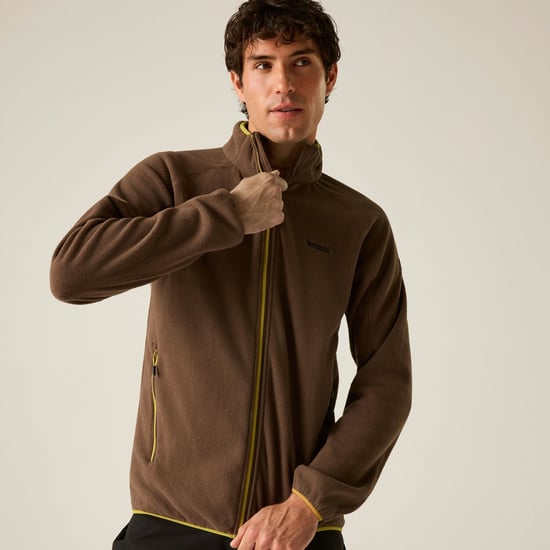 Regatta - "Hadfield" Fleecejacke Durchgehender Reißverschluss für Herren (Gemahlener Kaffee) - Image 6