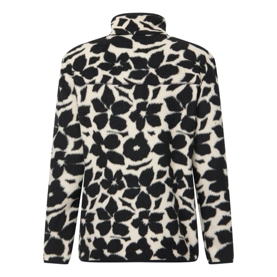 Regatta - "Frankie" Fleecejacke für Damen, Durchgehender Reißverschluss, Teddyfleece (Schwarz/Weiß/Shadow) - Image 2