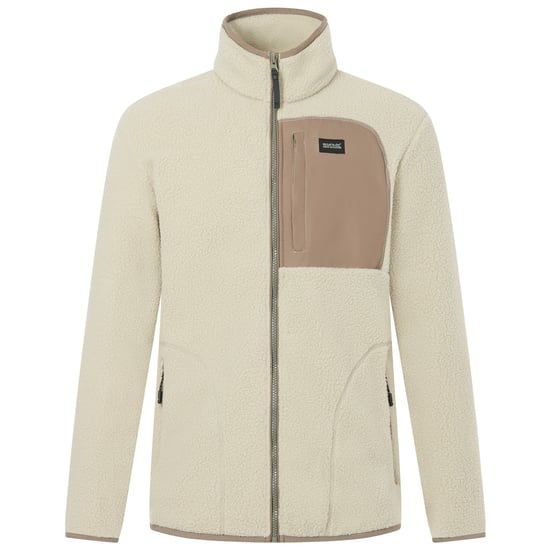 Regatta - "Frankie" Fleecejacke für Herren, Teddyfleece (Klosterstein/Smokey Olive) - Image 2