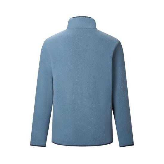 Regatta - "Frankie" Fleecejacke für Herren, Teddyfleece (Grau/Marine) - Image 3