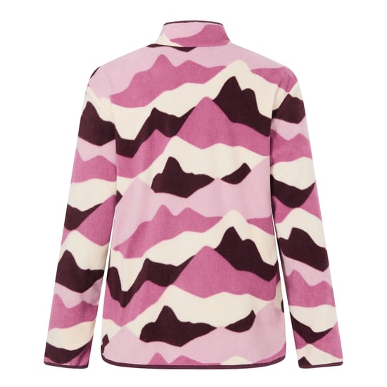 Regatta - "Frankie" Fleecejacke für Damen, Durchgehender Reißverschluss (Hellrosa/Weinrot/Naturweiß) - Image 3
