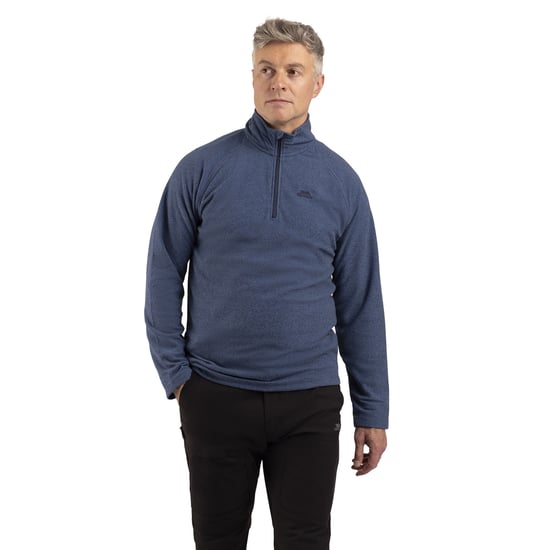 Trespass Herren Fleece-Oberteil Keynote (Wasserblau/Marine) - Image 6