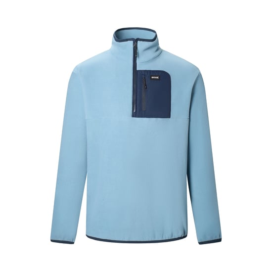 Regatta - "Frankie" Fleece-Oberteil für Herren, mit halbem Reißverschluss (Blau/Marine) - Image 1