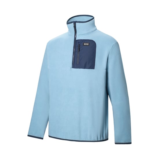 Regatta - "Frankie" Fleece-Oberteil für Herren, mit halbem Reißverschluss (Blau/Marine) - Image 3