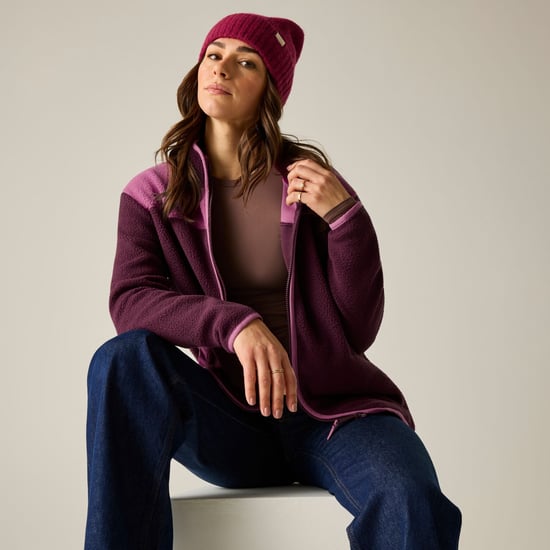 Regatta - "Frankie" Fleecejacke für Damen, Durchgehender Reißverschluss, Teddyfleece (Feige-Veilchen) - Image 1