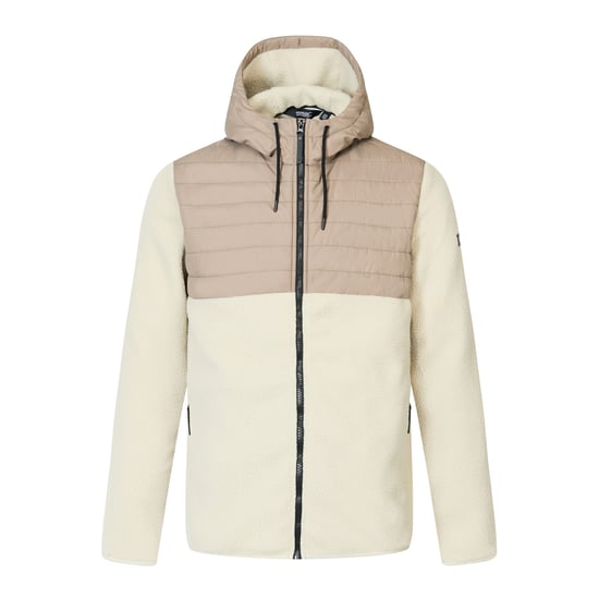 Regatta - "Frankie" Hybridjacke für Herren, Fleece, Teddyfleece (Abbeystone/Smokey Olive) - Image 1