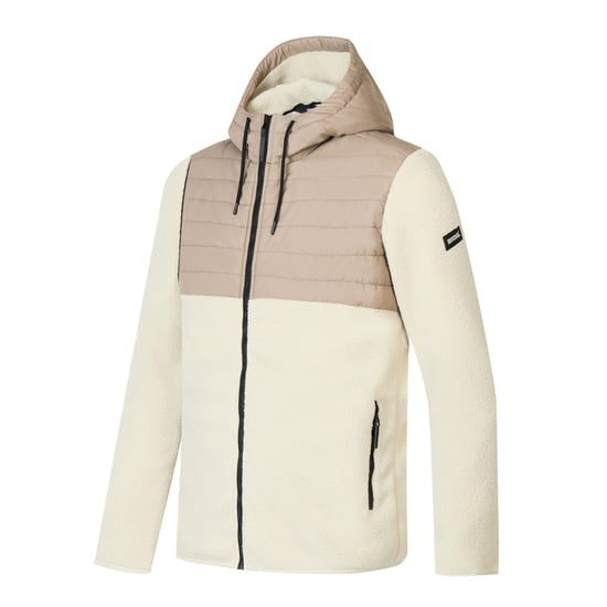 Regatta - "Frankie" Hybridjacke für Herren, Fleece, Teddyfleece (Abbeystone/Smokey Olive) - Image 6
